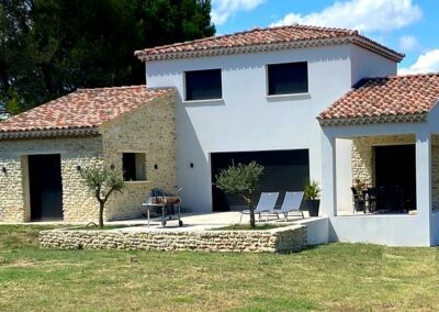 Bastide habillage pierre Sud de la France