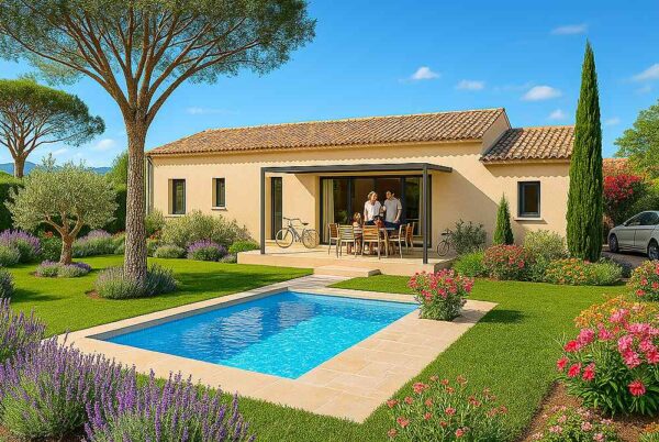 Maison Secteur Châteauneuf 91 m² - 3ch - sur terrain de 425 m² – Image 3