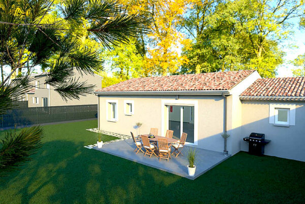Maison Courthézon 90m² - 3 ch - sur un terrain de 420 m². – Image 2
