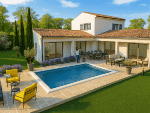 Maison Pernes les Fontaines 132 m² - 4ch - sur terrain de 750 m²