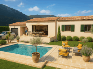 Maison Camaret-sur-Aigues 100 m² - 3ch+ 1 Bureau - sur terrain de 650 m²
