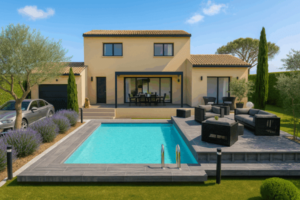 Maison Alissas 110m²- 4ch - sur terrain de 3000 m²
