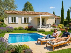 Maison Camaret-sur-Aigues 82 m² - 3ch - sur terrain de 450 m²