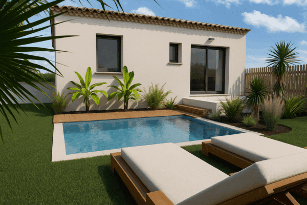 Maison Chamaret 70 m² - 2 ch - sur un terrain de 277 m² – Image 2