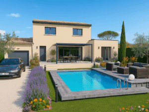 Maison Chamaret 91 m² - 3 ch - sur un terrain de 318 m²