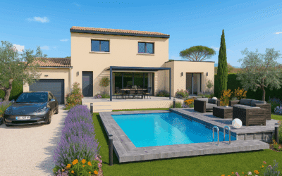 Maison Chamaret 91 m² – 3 ch – sur un terrain de 318 m²