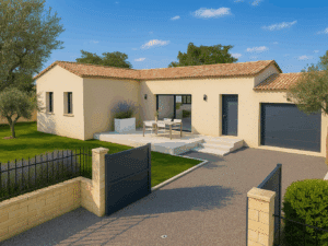 Maison Cruas 104m²- 4ch - sur terrain de 1009 m²