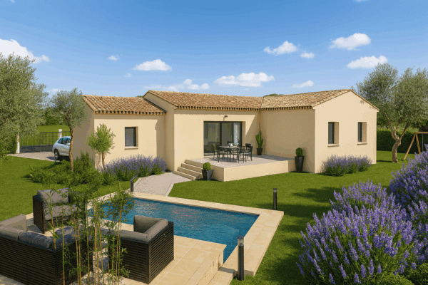 Maison Cruas 104m²- 4ch - sur terrain de 1009 m² – Image 2