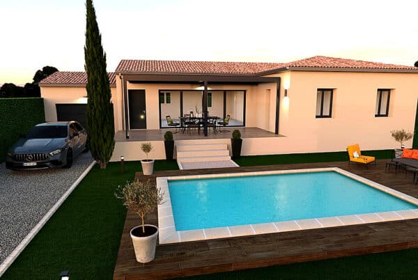 Maison Donzère 90 m² - 3ch - sur terrain de 690 m² – Image 3
