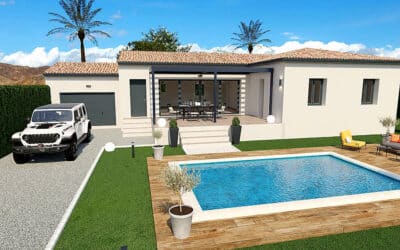 Maison Grillon 90 m² – 3 ch – sur un terrain de 506 m²