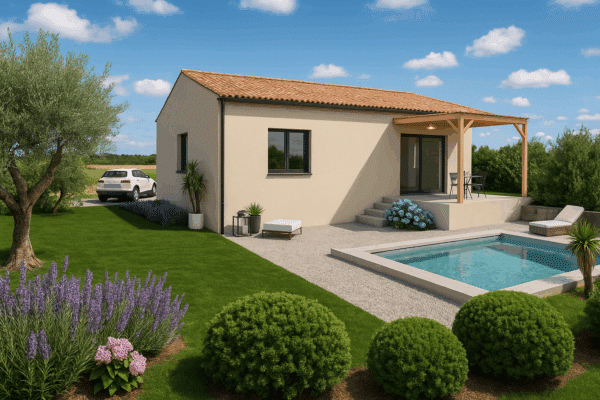 Maison Loriol-sur-Drôme 74 m² - 2ch - sur terrain de 325 m² – Image 3