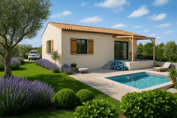 Maison Loriol-sur-Drôme 74 m² - 2ch - sur terrain de 325 m² – Image 2
