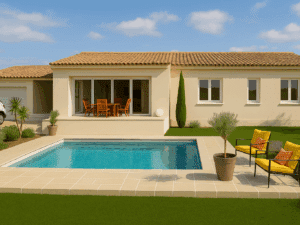 Maison Mondragon 104 m² - 4ch - sur terrain de 1115 m²