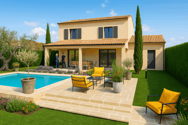 Maison Piolenc 91 m² - 3ch - sur terrain de 450 m² – Image 2