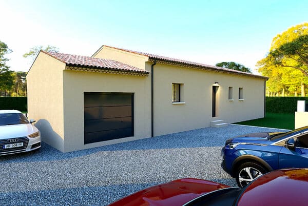 Maison Saint-Victor-la-Coste 89 m² - 3ch - sur terrain de 419 m² – Image 2