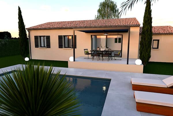 Maison Sainte-Cécile-les-Vignes 82 m² - 3ch - sur terrain de 260 m² – Image 3