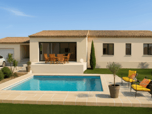 Maison Sérignan-du-Comtat 104 m² - 4ch - sur terrain de 450 m²