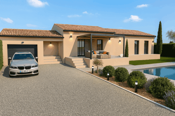 Maison Sérignan-du-Comtat 104 m² - 4ch - sur terrain de 450 m² – Image 3