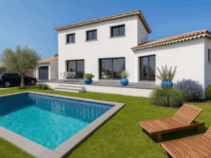 Maison à étage Violès 120m² - 4 ch - sur un terrain de 1178 m².