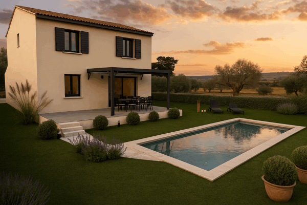Maison à étage CAROMB (84) 3 chambres sur un terrain de 500m² – Image 3