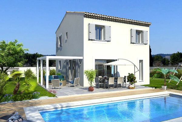Maison Sablet 85 m² - 3ch. - sur terrain de 199 m² – Image 2