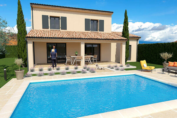 Maison à étage BEDOIN (84) 3 chambres sur un terrain de 550m² – Image 3