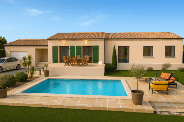 Maison Camaret-sur-Aigues 100 m² - 3ch+ 1 Bureau - sur terrain de 650 m² – Image 2