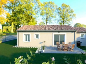Maison Piolenc 70 m² - 2ch - sur terrain de 450 m²
