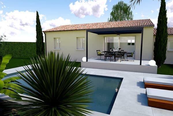Maison Piolenc 70 m² - 2ch - sur terrain de 450 m² – Image 3