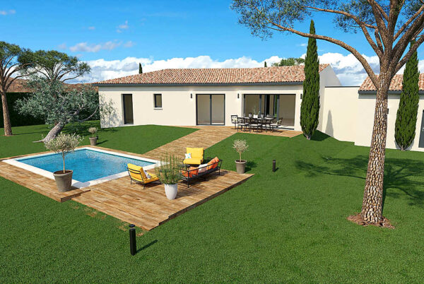 Maison à de plain pied BEDOIN (84) 4 chambres sur un terrain de 725m² – Image 2