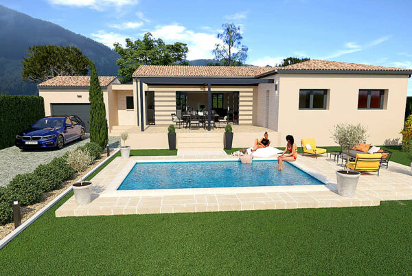 Maison Jonquières 100m² - 3 ch - sur un terrain de 530 m². – Image 3
