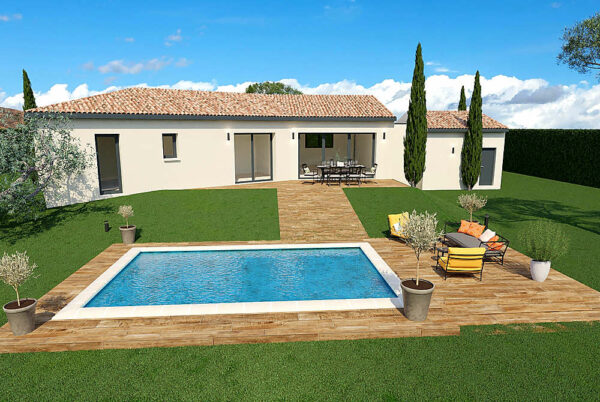 Maison à de plain pied BEDOIN (84) 4 chambres sur un terrain de 725m² – Image 3