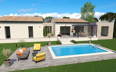 Maison Allan 160 m² – 4ch – sur terrain de 2065 m²