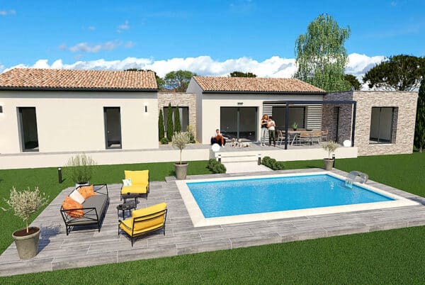 Maison Allan 160 m² - 4ch - sur terrain de 2065 m² (1)