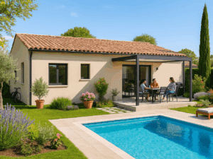 Maison Lapalud 90m²- 3ch- sur terrain 475 m²