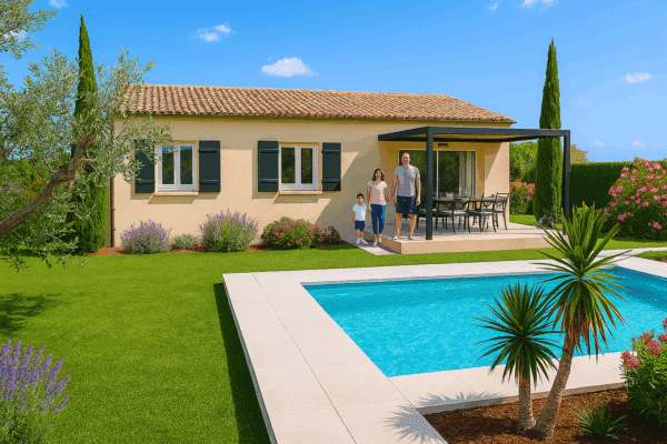 Maison Les Granges Gontardes 85 m² - 3ch - sur terrain de 400 m² (3)