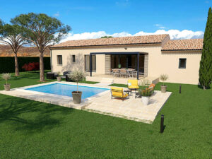 Maison Malataverne 89 m² - 3ch - sur terrain de 700 m² (1)