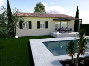 Maison Saint Gervais sur Roubion 69 m² - 2CH- sur terrain de 384 m² (1)