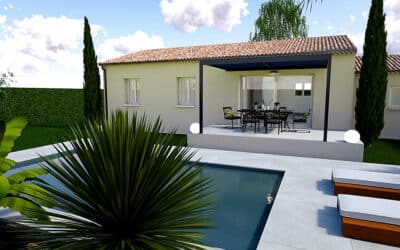 Maison Saint Privat 85 m² – 3ch – sur terrain de 724 m²
