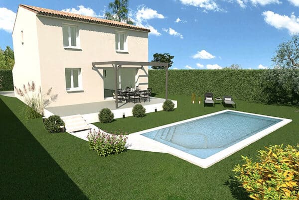Maison Carpentras 81m² 3ch. sur terrain de 250m² – Image 3