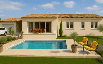 Maison PP Cheval-Blanc 3ch.  sur terrain 480m² Viabilisé