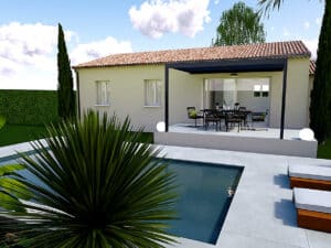 Maison de plain pied 3chambres top budget sur Orange